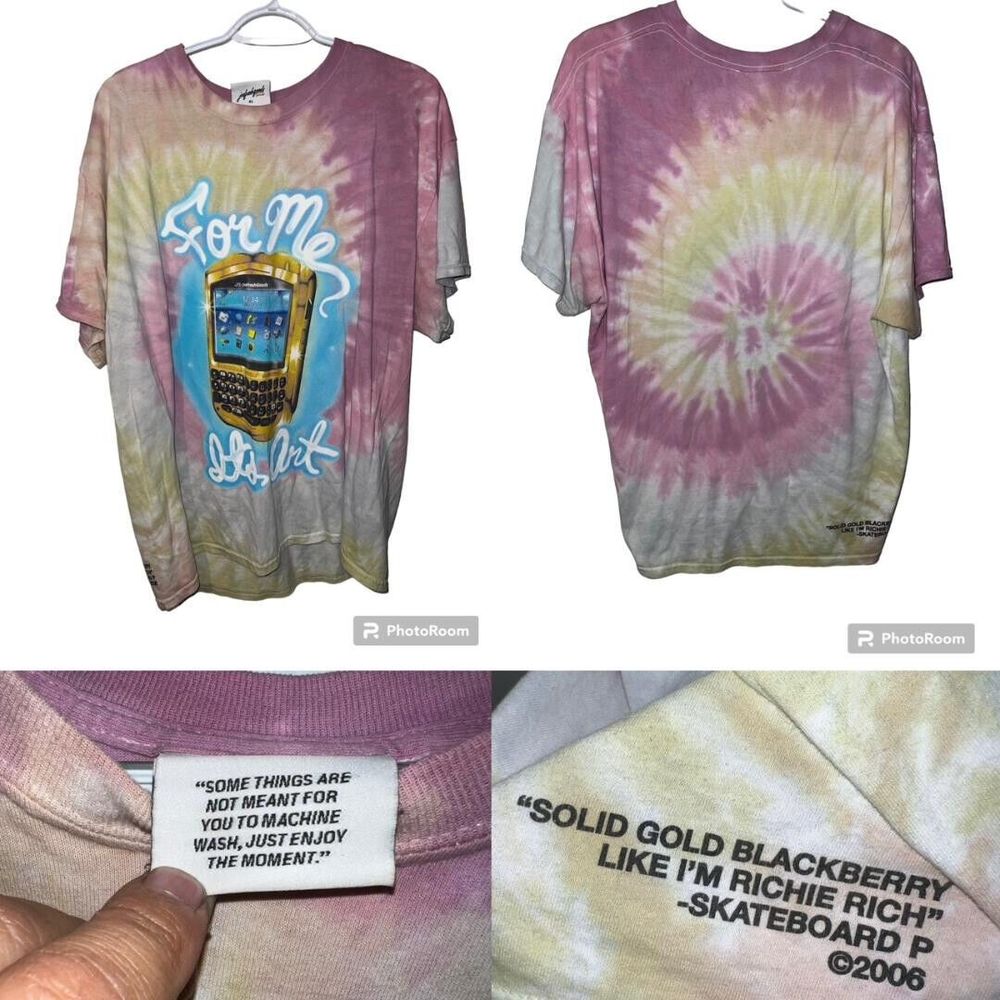 Joe Fresh Goods Joefreshgoods Tie Dye Blackberry T-Shirt XL